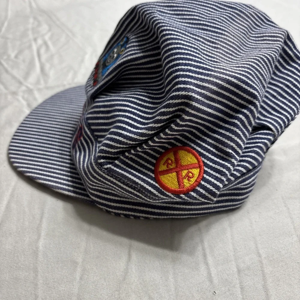 Thomas the tank & friends-conductor train‎ engineer striped cap hat 2008
